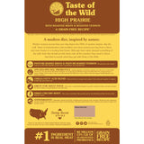 Taste of the Wild High Prairie con Bisonte y Venado Asado