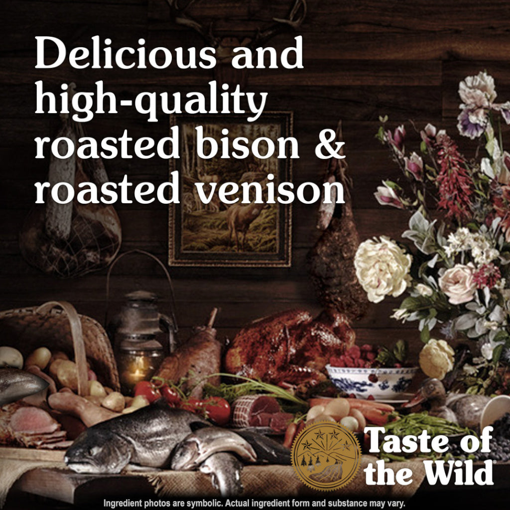 Taste of the Wild High Prairie Puppy con Bisonte y Venado Asado