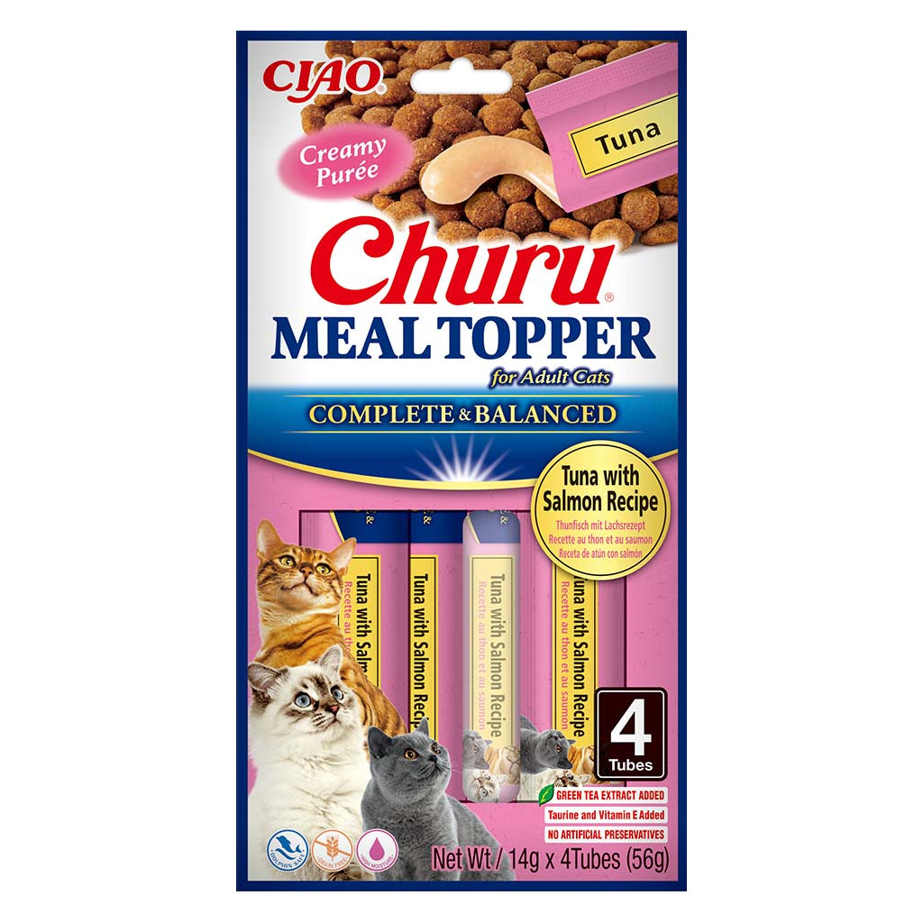 Churu Cat Meal Topper Atún Y Salmón