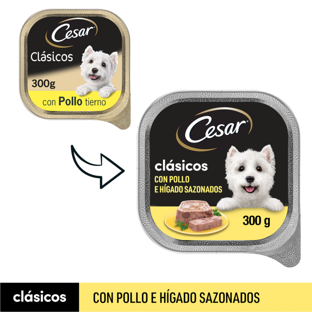 Cesar Clásicos Pollo e Hígado