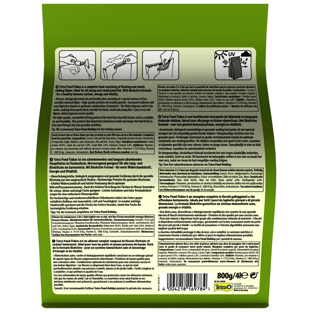 Tetra Pond Flakes