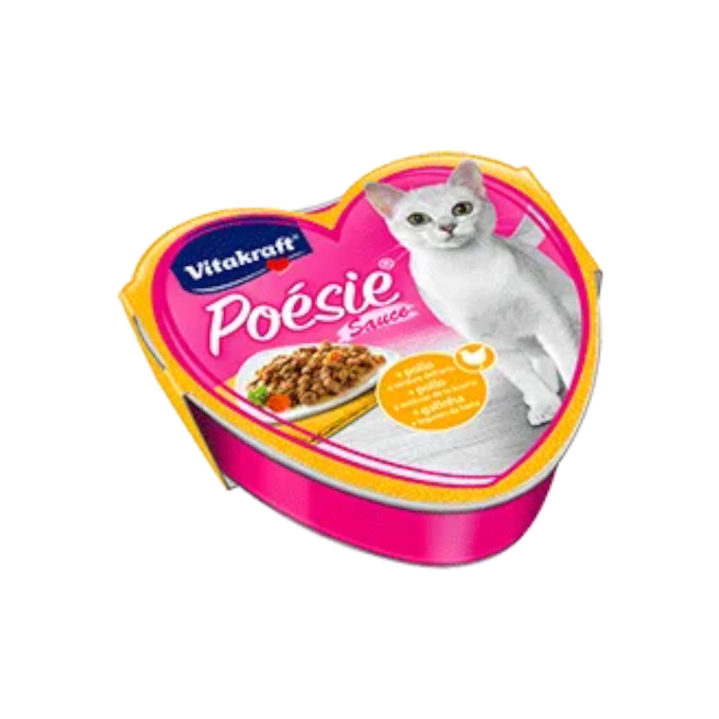 Vitakraft Poésie Sauce con Pollo y Verduras 85 g