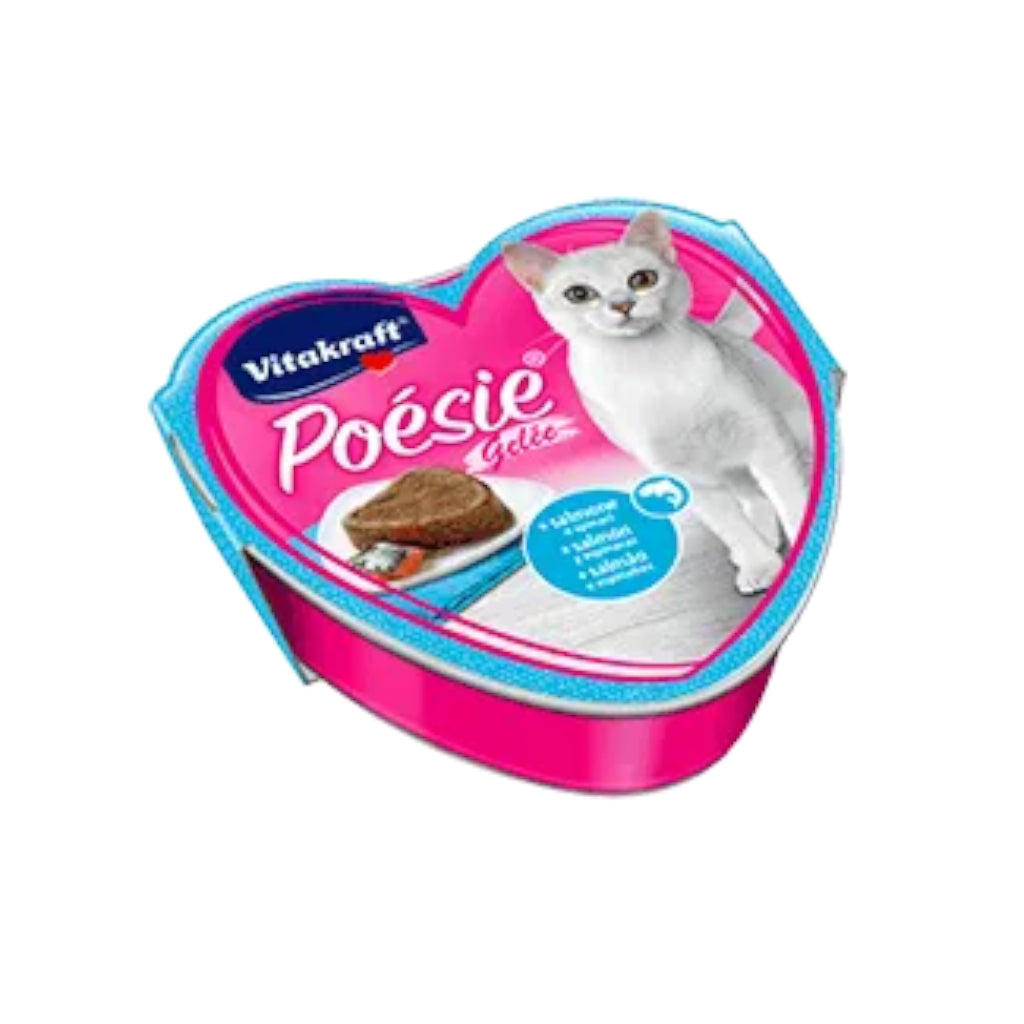 Vitakraft Latita Poésie Gelée con Salmón y Espinacas 85 g