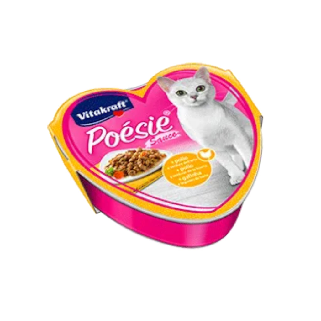 Vitakraft Poésie Sauce con Ternera y Zanahorias 85 g