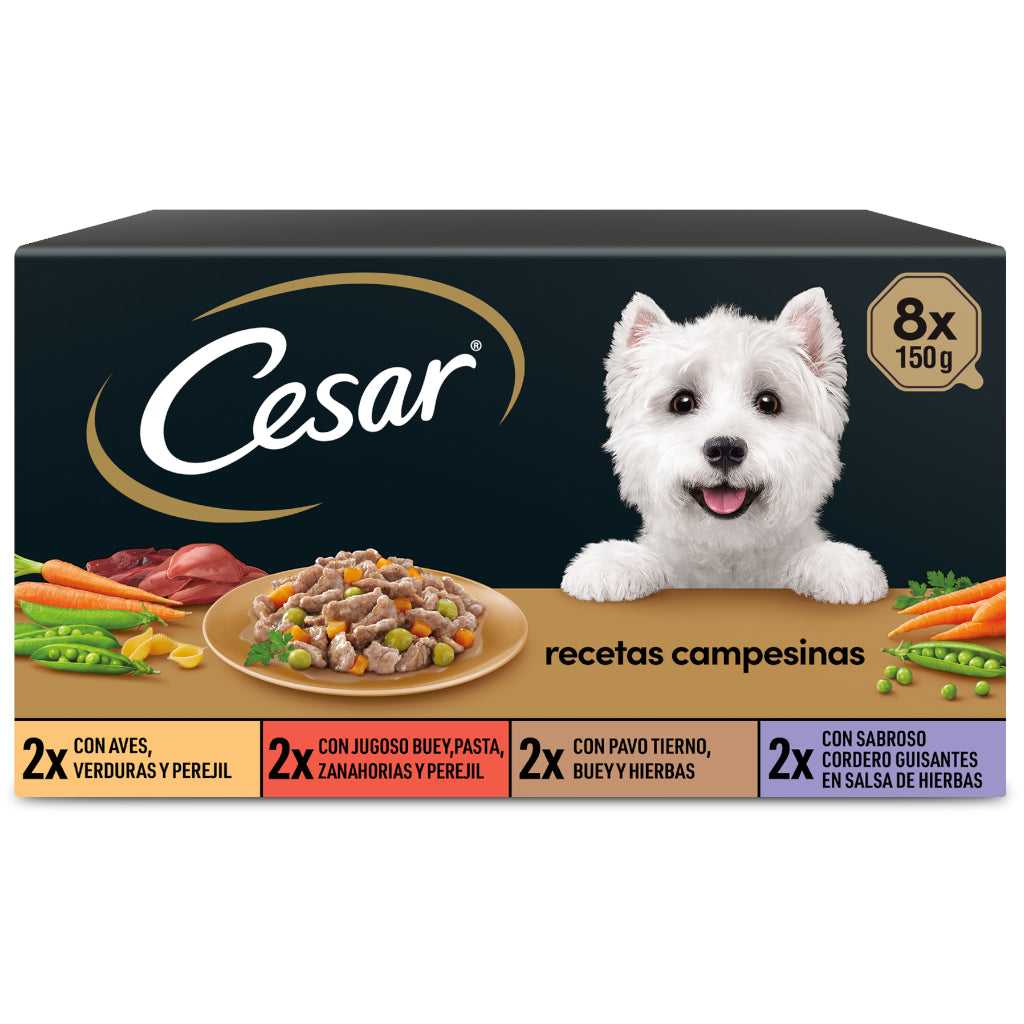 Cesar Recetas Campesinas Selección 8 en Salsa