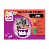 Whiskas Junior Selección Cláscios en Salsa