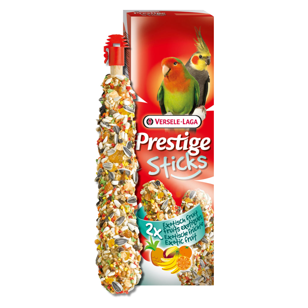 Versele-Laga Prestige Sticks Grandes Periquitos Fruta Exótica
