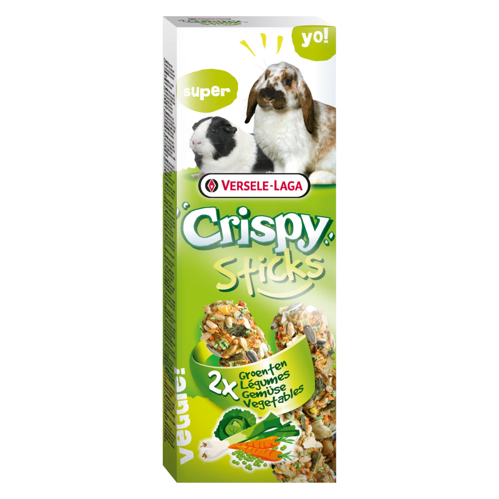 Versele-Laga Crispy Sticks Conejos-Cobayas Verduras