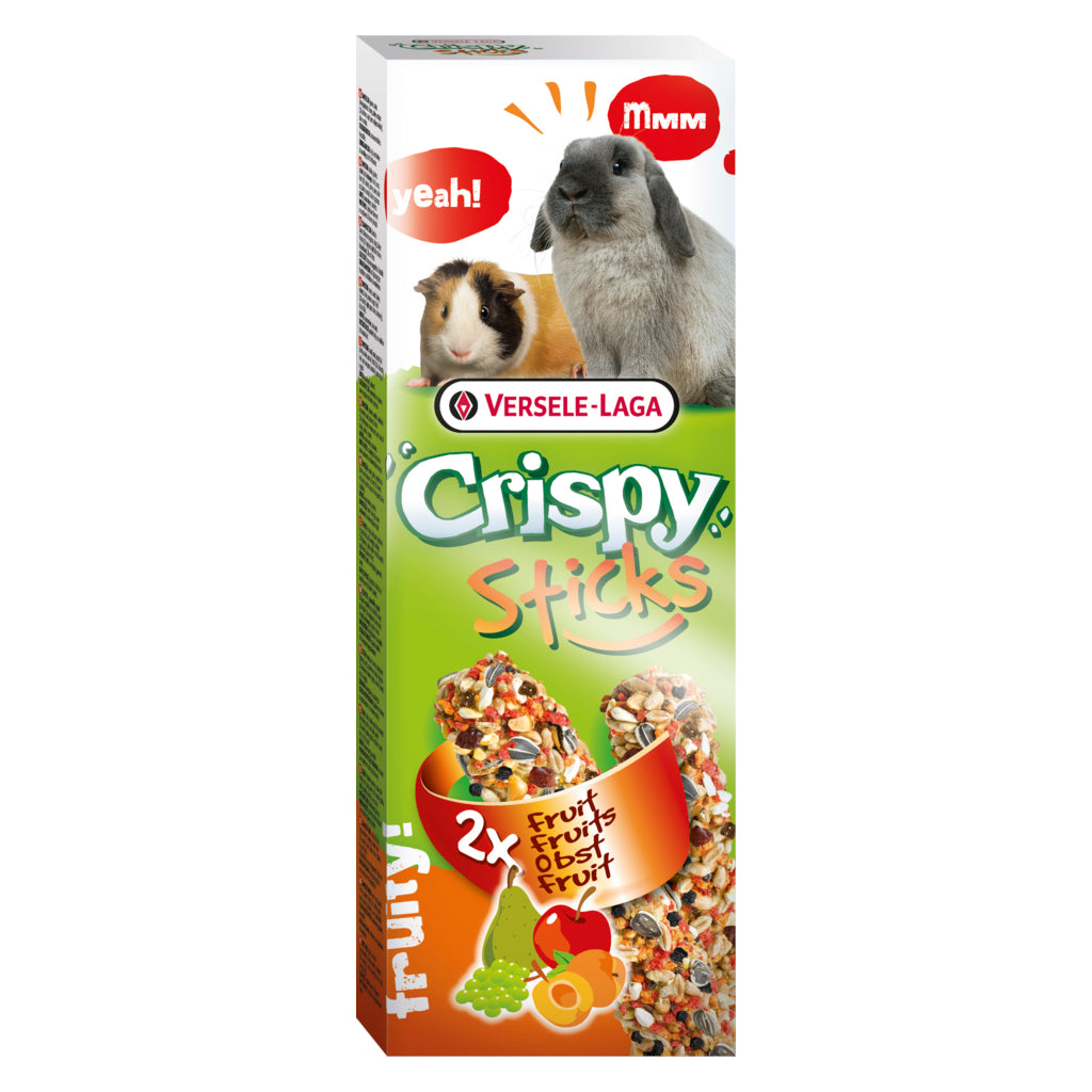 Versele-Laga Crispy Sticks Conejos-Cobayas Fruta