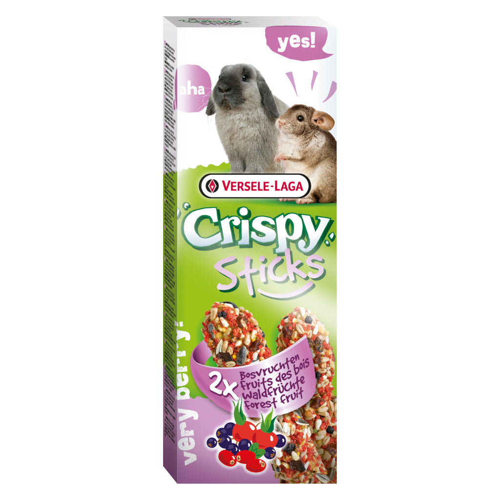 Versele-Laga Crispy Sticks Conejos-Cobayas Fruta del Bosque