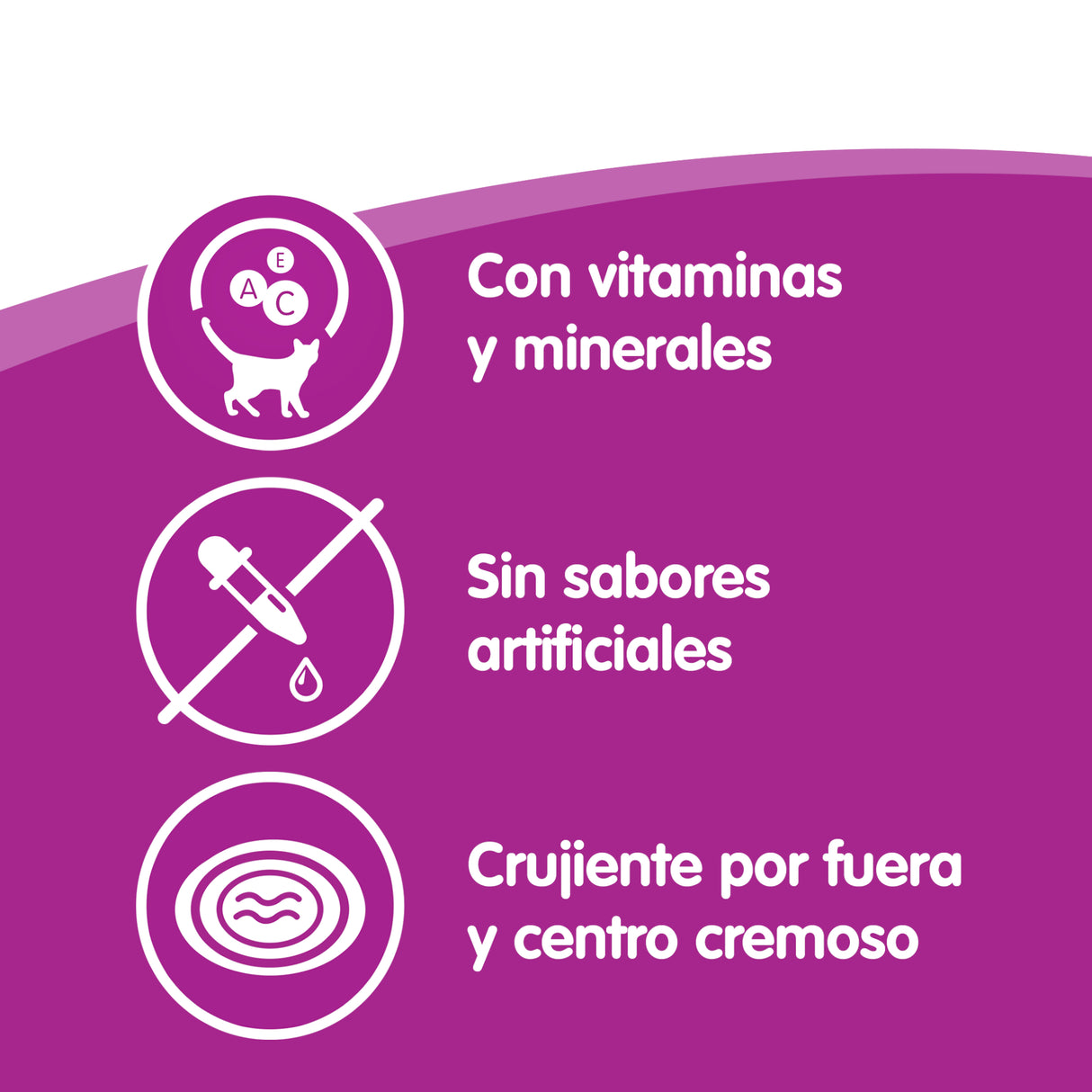 Whiskas Temptations con Pollo y Queso