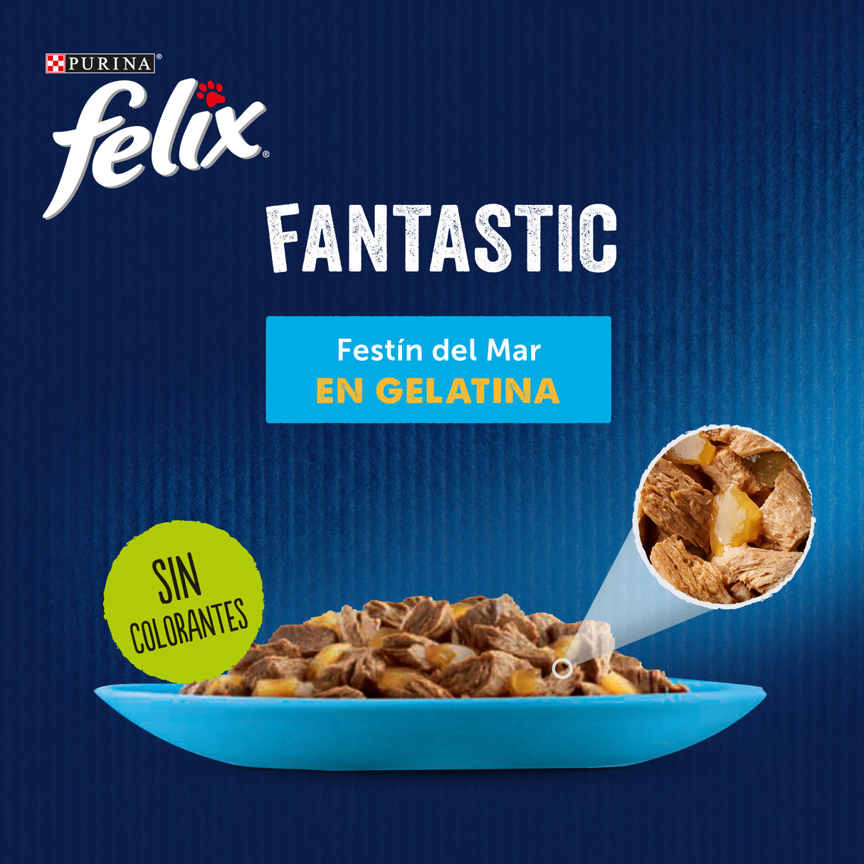 Felix Fantastic Festín del Mar en Gelatina