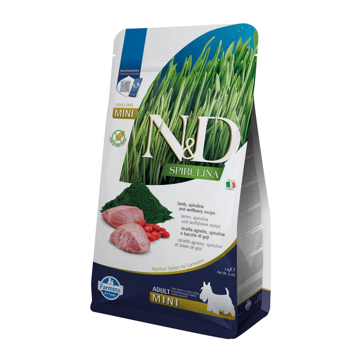 Farmina N&D Dog Spirulina Cordero Adult Mini