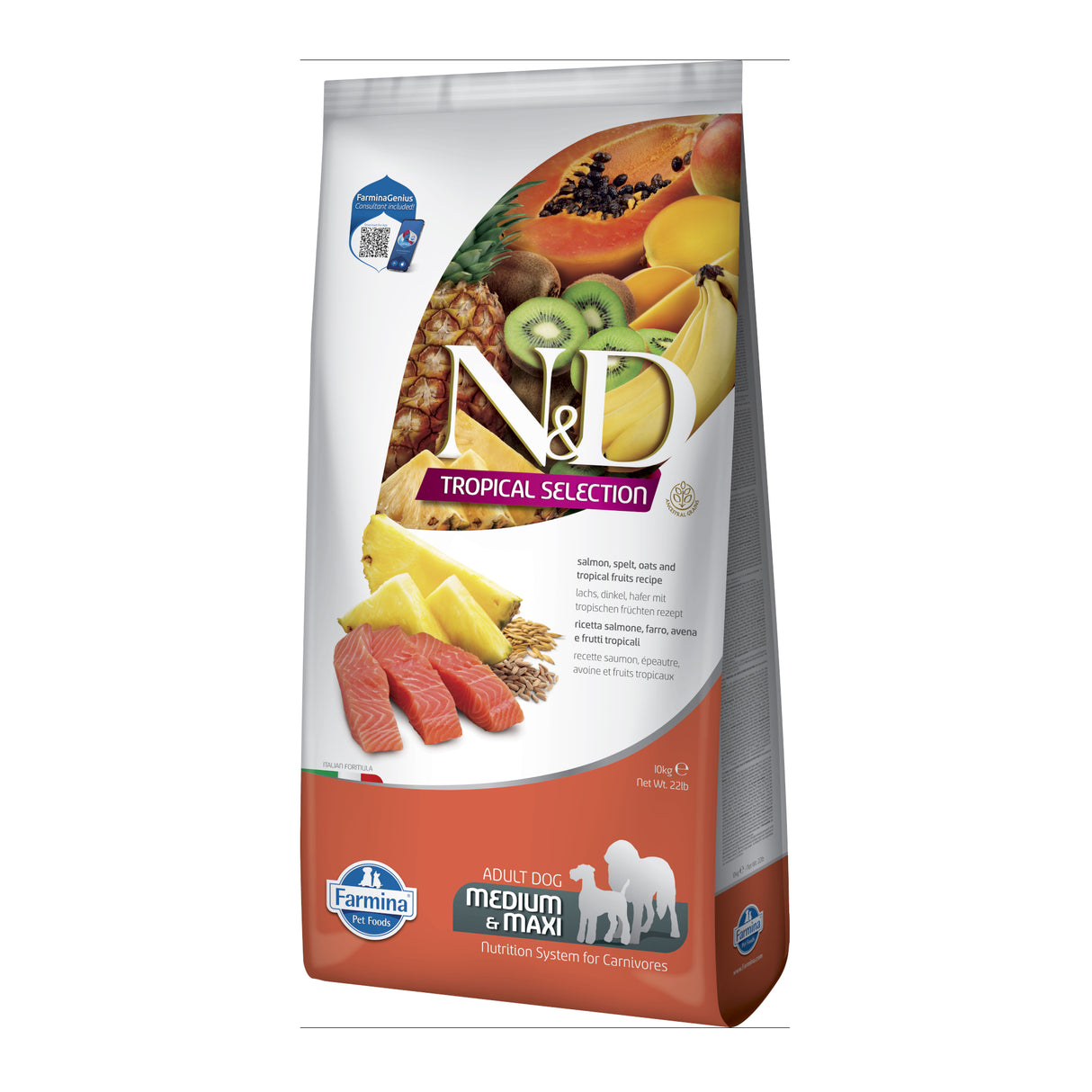 Farmina N&D Dog Tropical Selection Salmon Adult Medium/Max