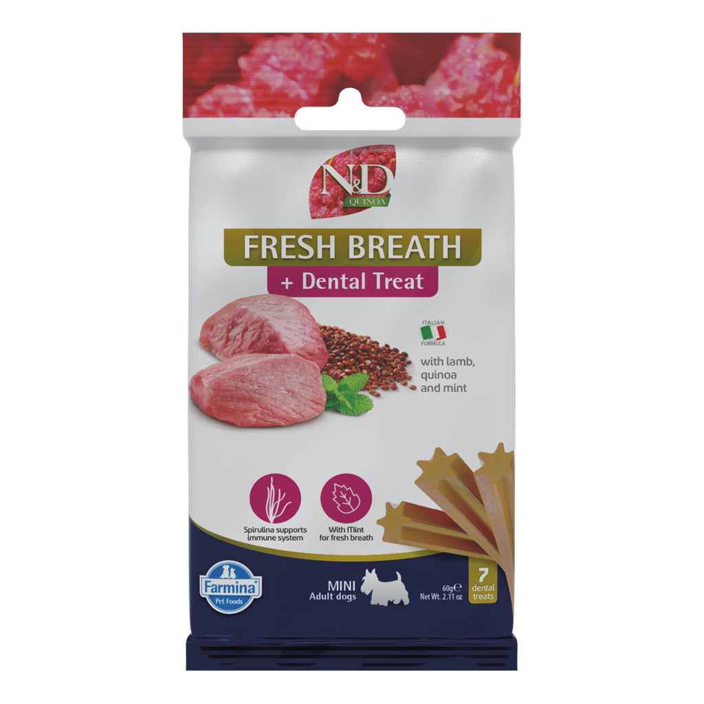 Farmina N&D Quinoa Snack Dog Fresh Breathe Mini