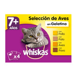 Whiskas Selección de Aves en Gelatina +7