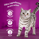 Whiskas Comida Húmeda para Gatos Adultos Selección Clásicos en Salsa