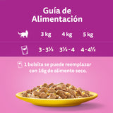 Whiskas Comida Húmeda para Gatos Senior Selección Aves en Gelatina