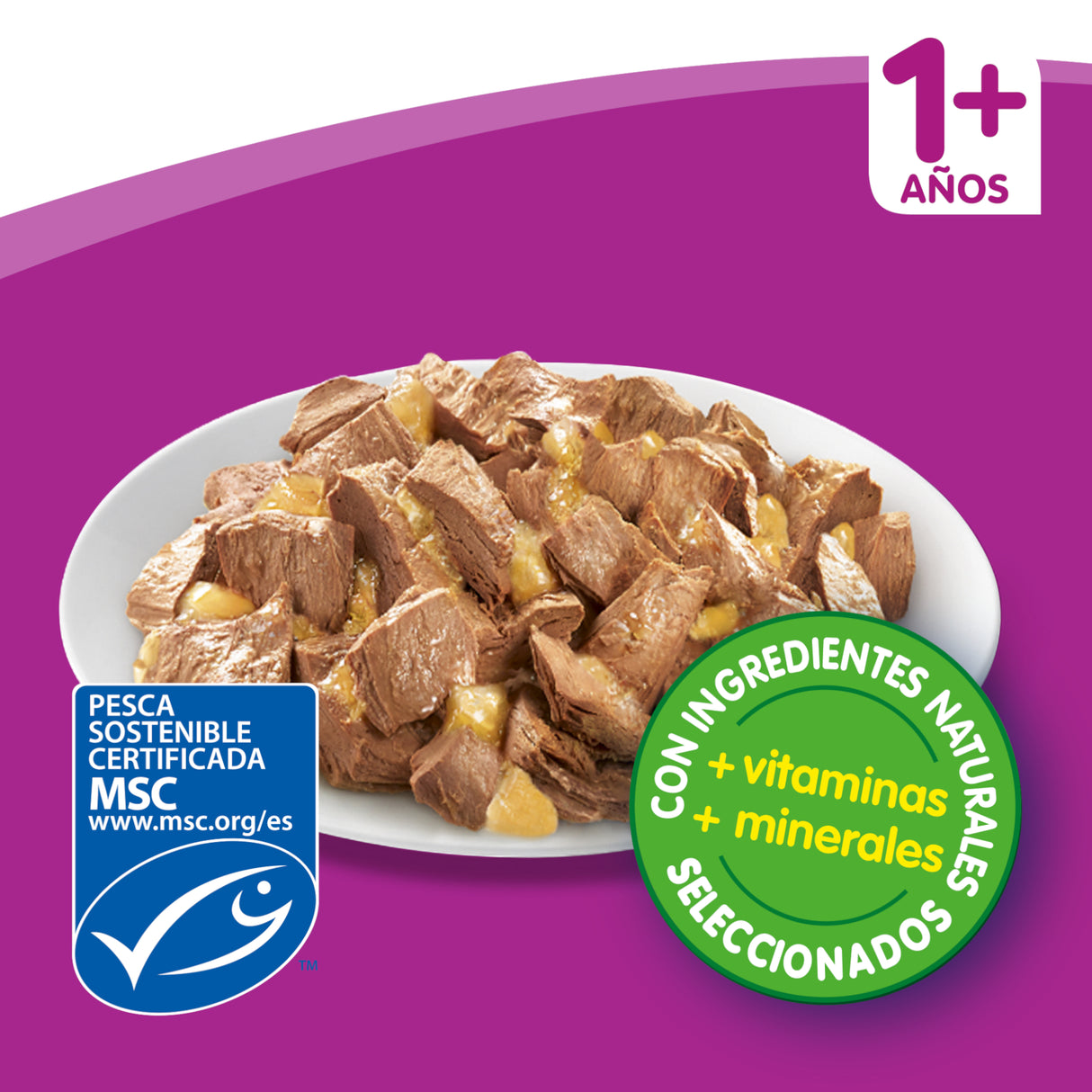 Whiskas Selección Pescado en Gelatina