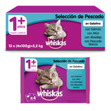 Whiskas Selección Pescado en Gelatina