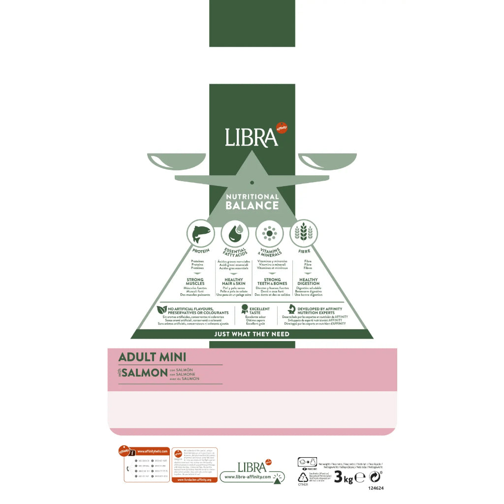 Libra Adult Mini con Salmón