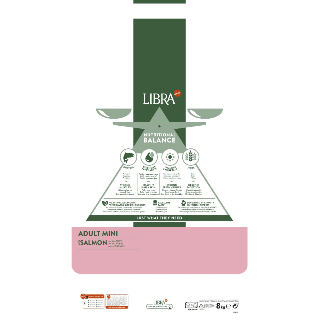 Libra Adult Mini con Salmón