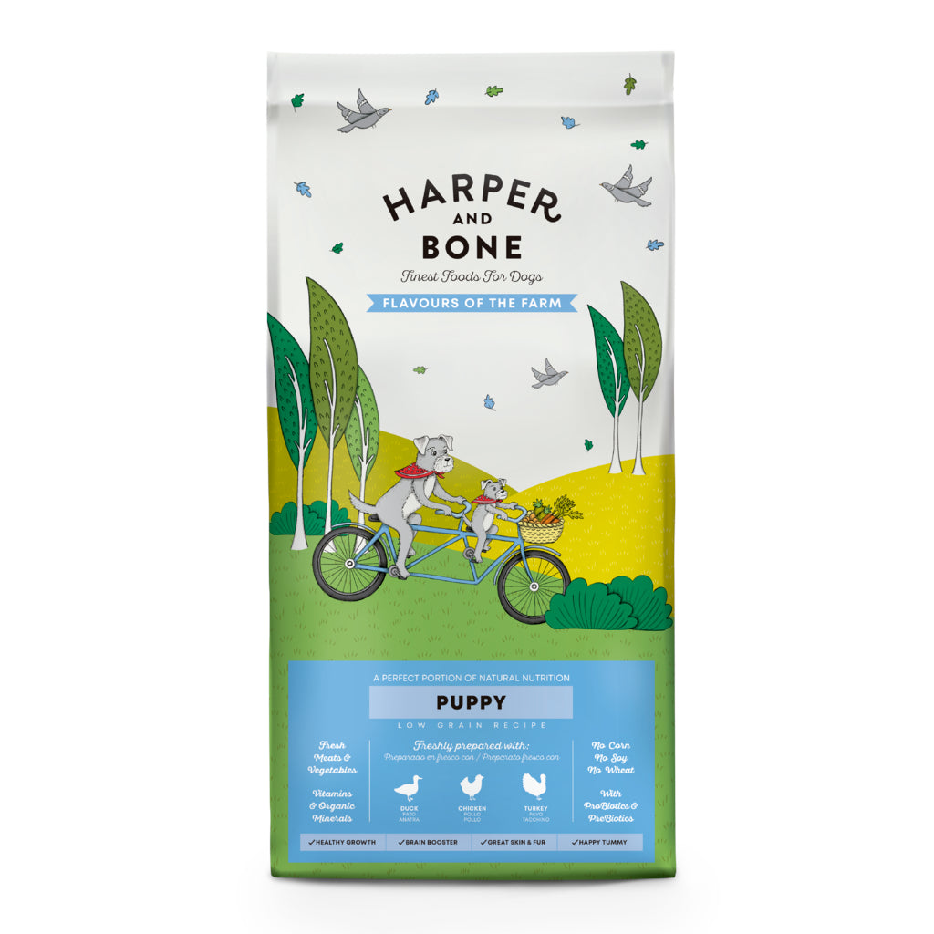 Harper & Bone Dog Puppy Flavours Farm
