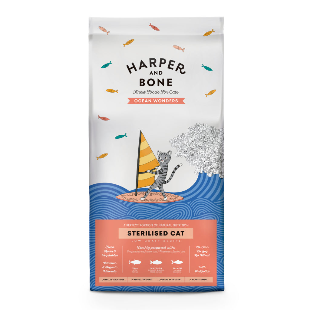 Harper & Bone Cat Sterilised Ocean Wonders