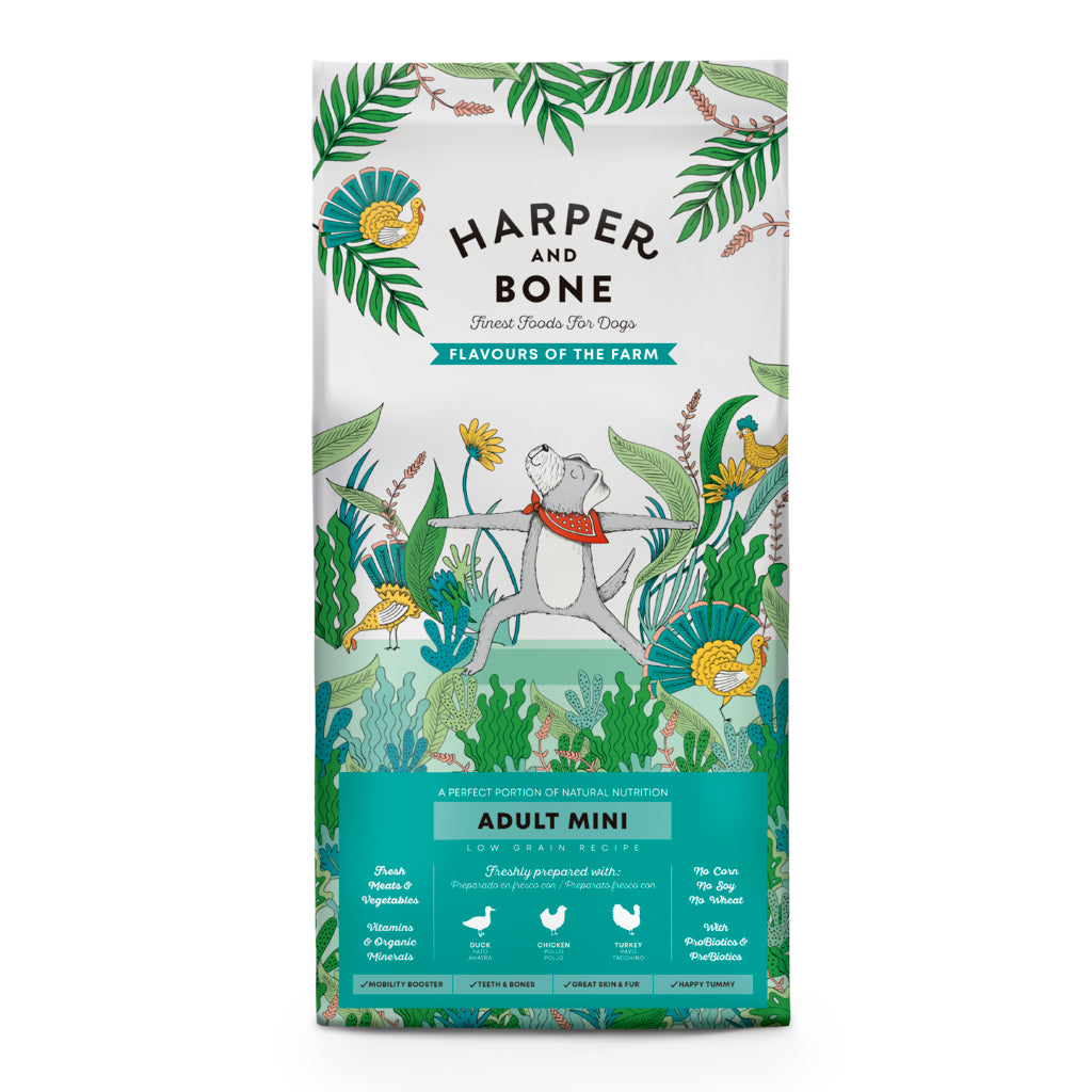 Harper & Bone Dog Adult Mini Flavours Farm