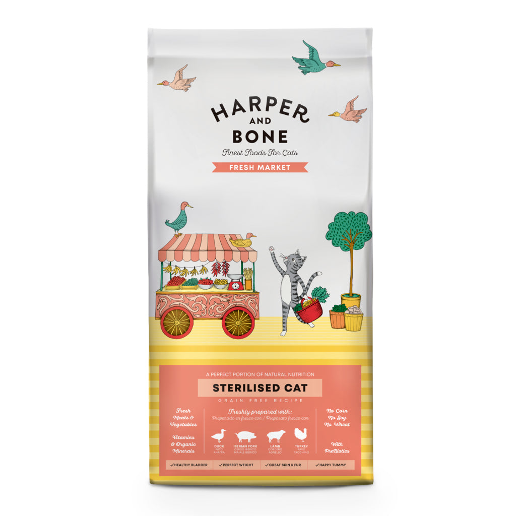 Harper & Bone Cat Sterilised Fresh Market