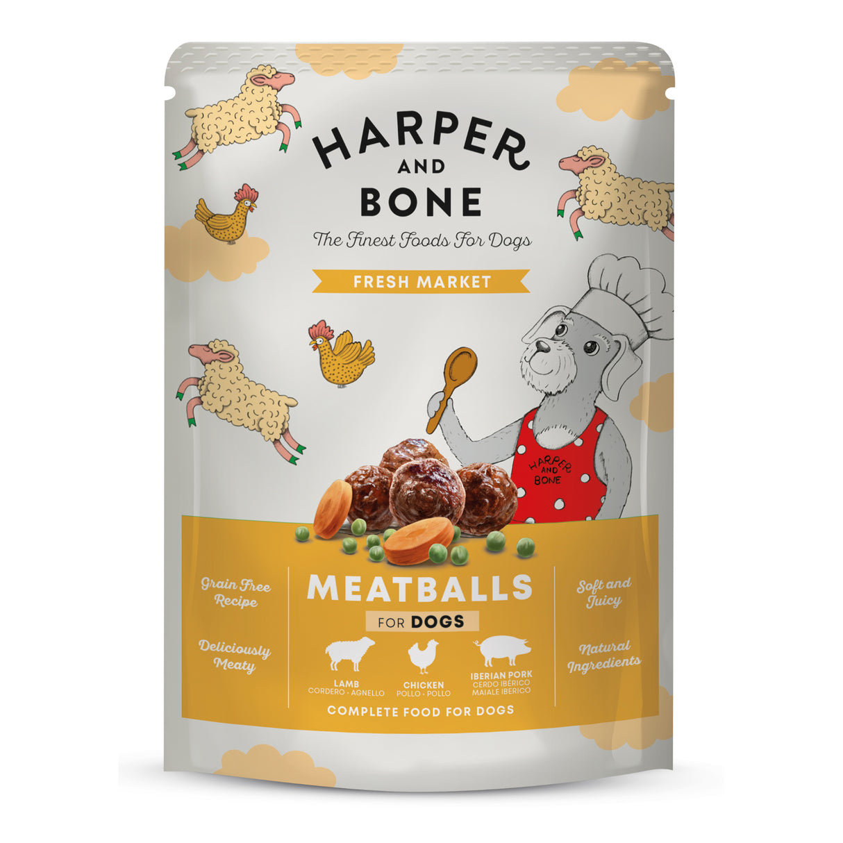 Harper & Bone Dog Pouch Fresh Market