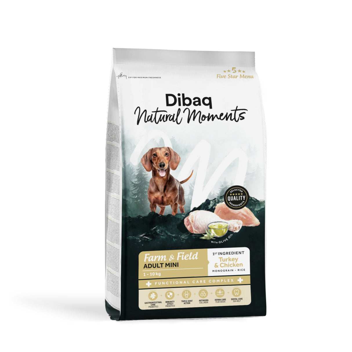 Dibaq Natural Moments Dog Farm&Field Adult Mini