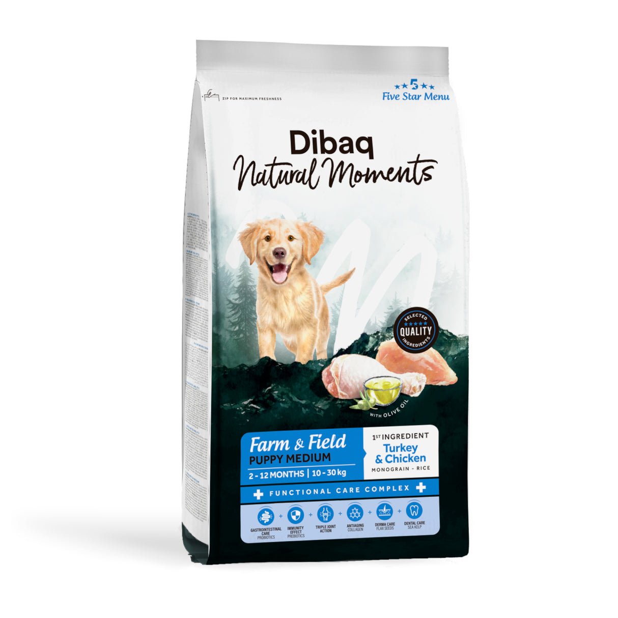 Dibaq Natural Moments Dog Farm&Field Puppy Medium