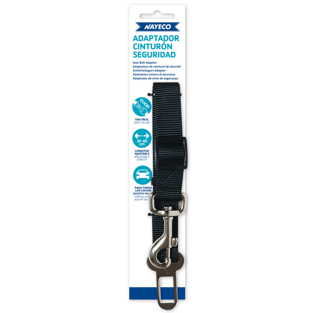 Nayeco Adaptador Cinturón de Seguridad