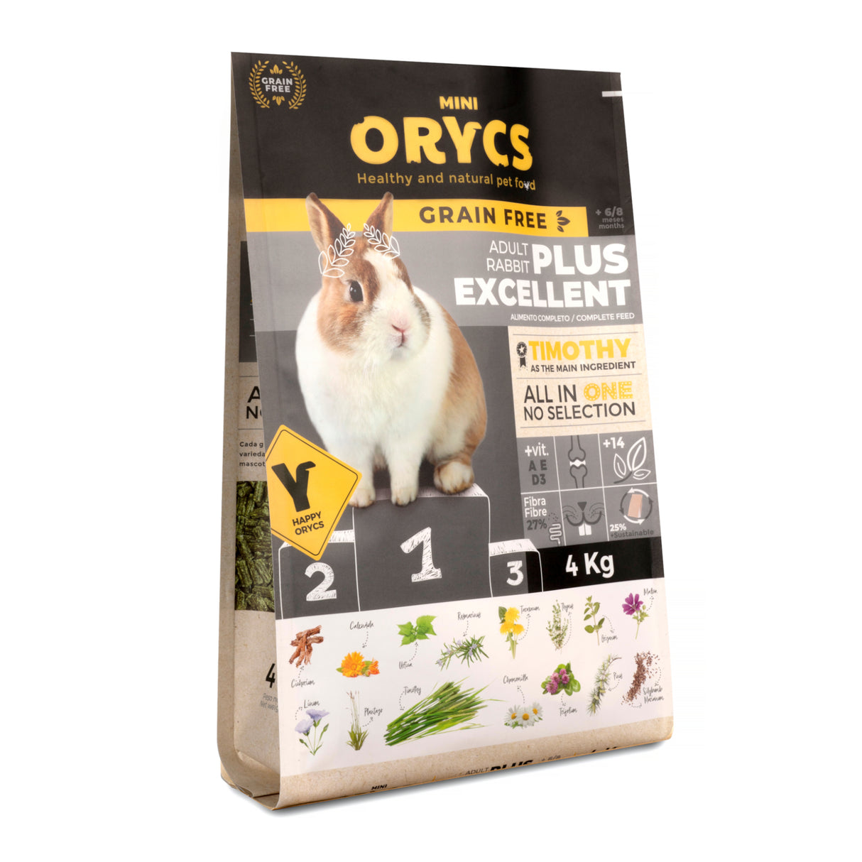 MiniOrycs Adult Plus Grain Free Prevent Rabbit