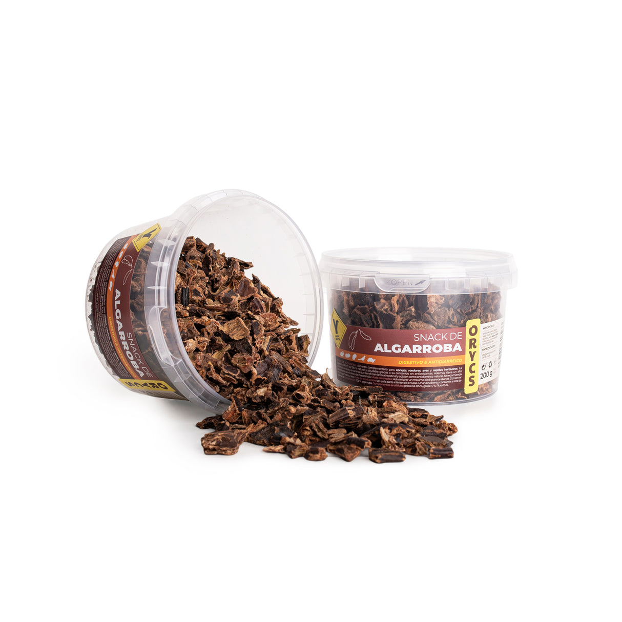 MiniOrycs Snack Algarroba 200 g