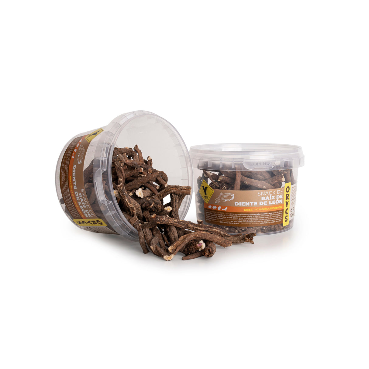 MiniOrycs Snack Raíz de Diente de León 125 g